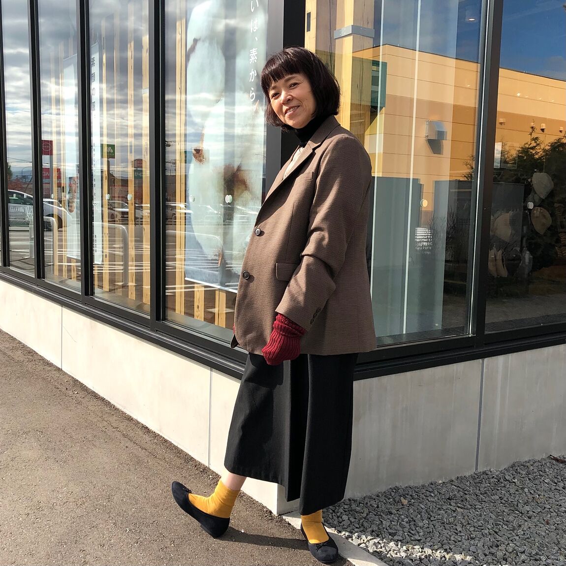 旭川花咲】身長157㎝｜ 無印良品